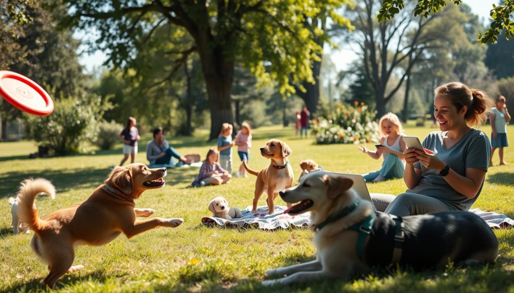 work-life balance and time management for dog moms